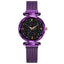 Montre de Femme Luxe Ciel Étoilé - Design Magnétique Étanche