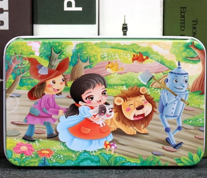 Puzzle en bois cartoon d'animaux de 60 pièces pour enfants