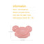 Sub-grid Silicone Sucker Tableware For Baby Cartoon Crab Anti-fall Dinner Plate Infant Kids Supplementary Food Bowl Soft Dishes - Korvel