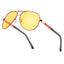 Gafas de sol de lujo para visión nocturna con protección UV400
