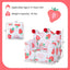High-Density Padding Kids Sofa with Armrest and Extra Pillow - Pink