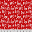 Ho Ho Ho Cloud Cuddle Scarlet Fabric per Yard