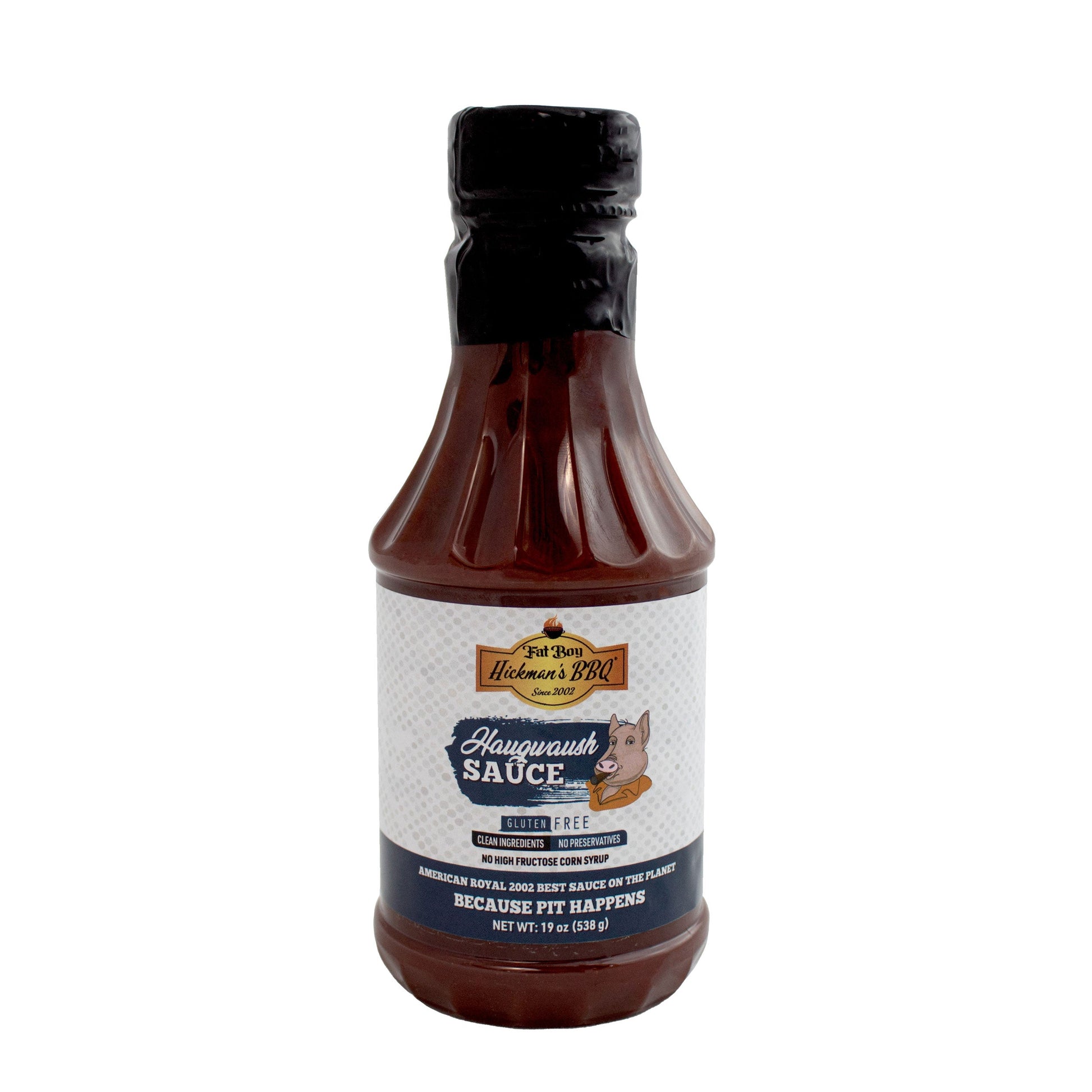 Haugwaush Gluten Free Natural BBQ Sauce 19 oz - Korvel