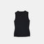 Seamless Black Tank Top