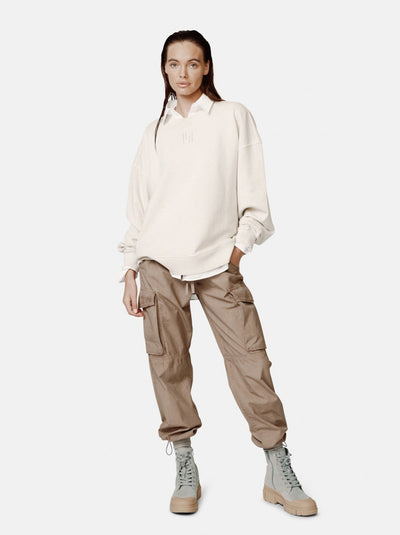 Sweatshirt en Terry Français Surdimensionné - Hay