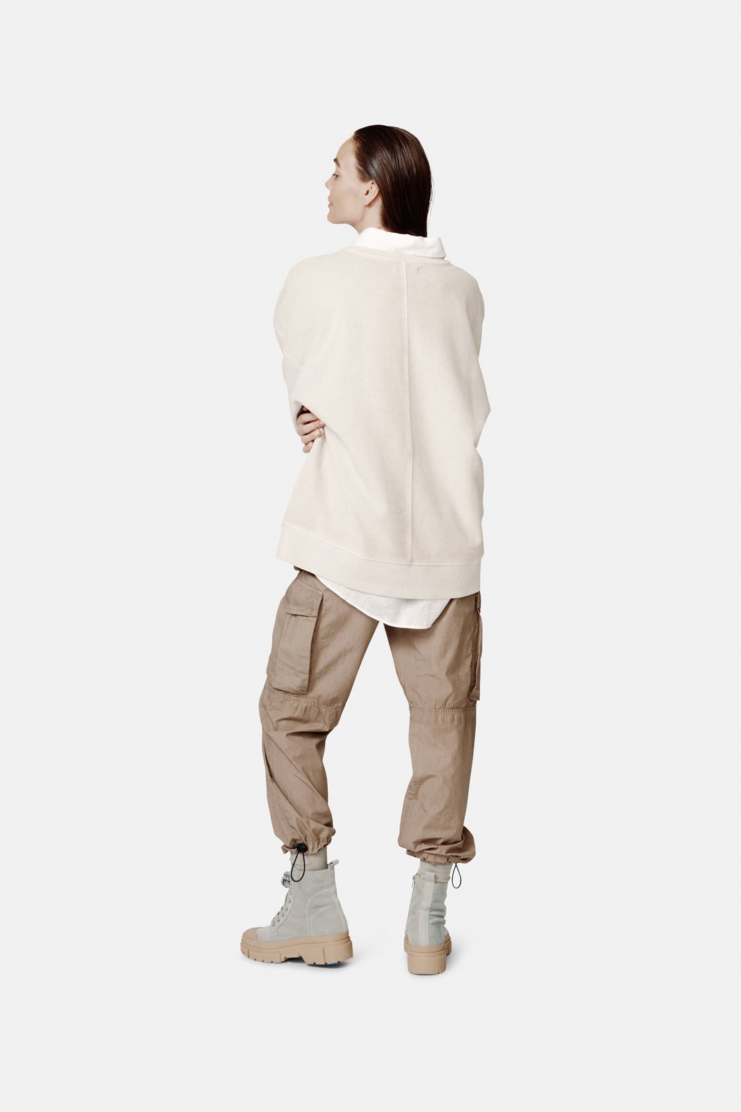 Sweatshirt en Terry Français Surdimensionné - Hay