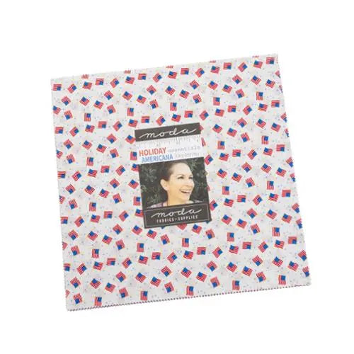 Holiday Americana Layer Cake - 42 Piece Assorted Fabric
