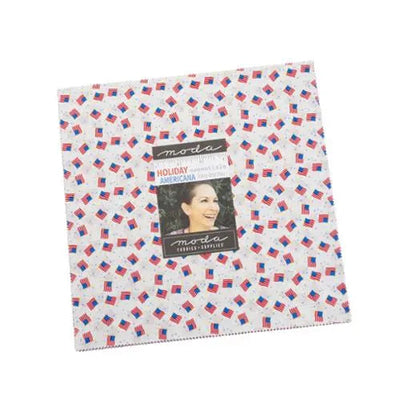 Holiday Americana Layer Cake - 42 Piece Assorted Fabric