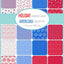 Holiday Americana Layer Cake - 42 Piece Assorted Fabric