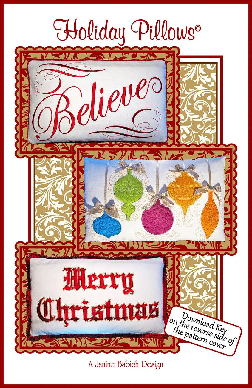 Elegant Holiday Pillows for Home Decor