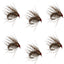 Hares Ear Holy Grail Caddis Pupa Emerger - Size 14 Flies (Pack of 6)