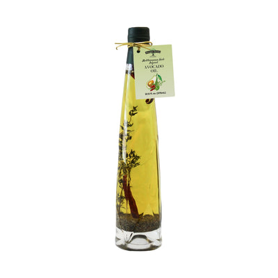 Mediterranean Herb Infused Avocado Oil, Etched (375mL) - Korvel