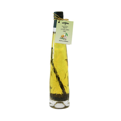 Tuscan Garlic Infused Avocado Oil, Etched (375mL) - Korvel