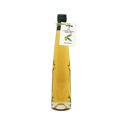100% Pure Extra Virgin Olive Oil, Etched (375mL) - Korvel