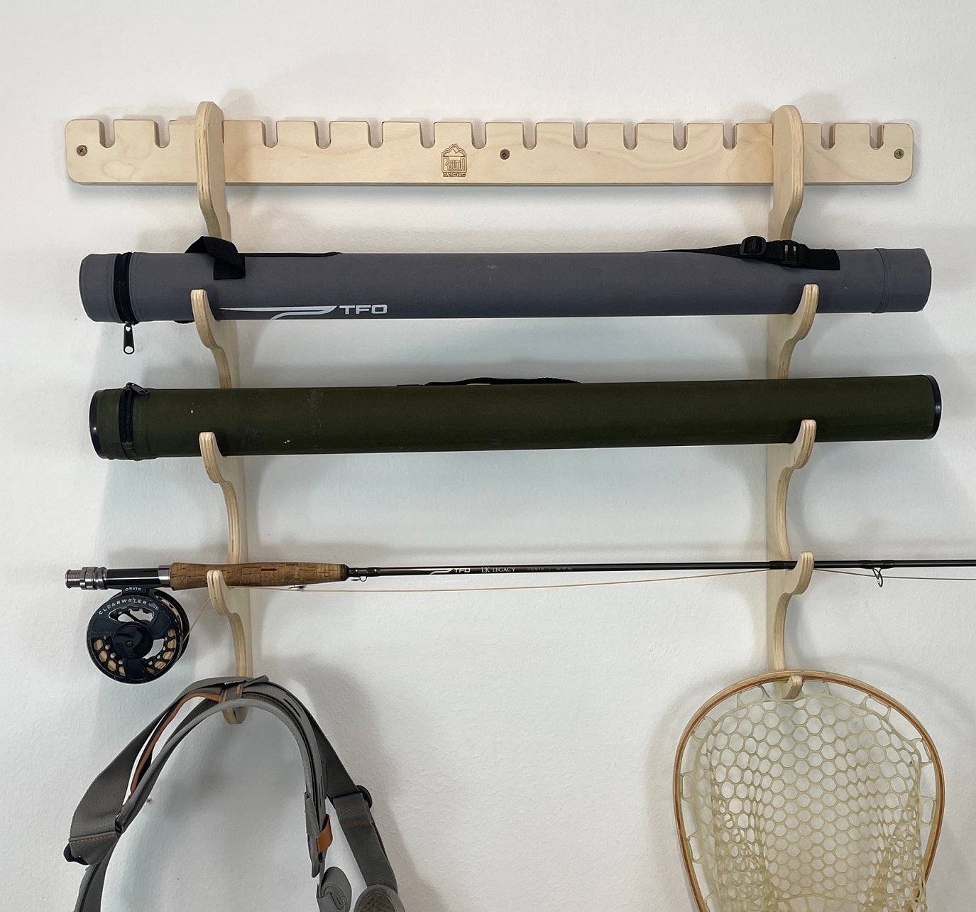 HOOKSET Premium Fishing Rod Storage Rack - Korvel