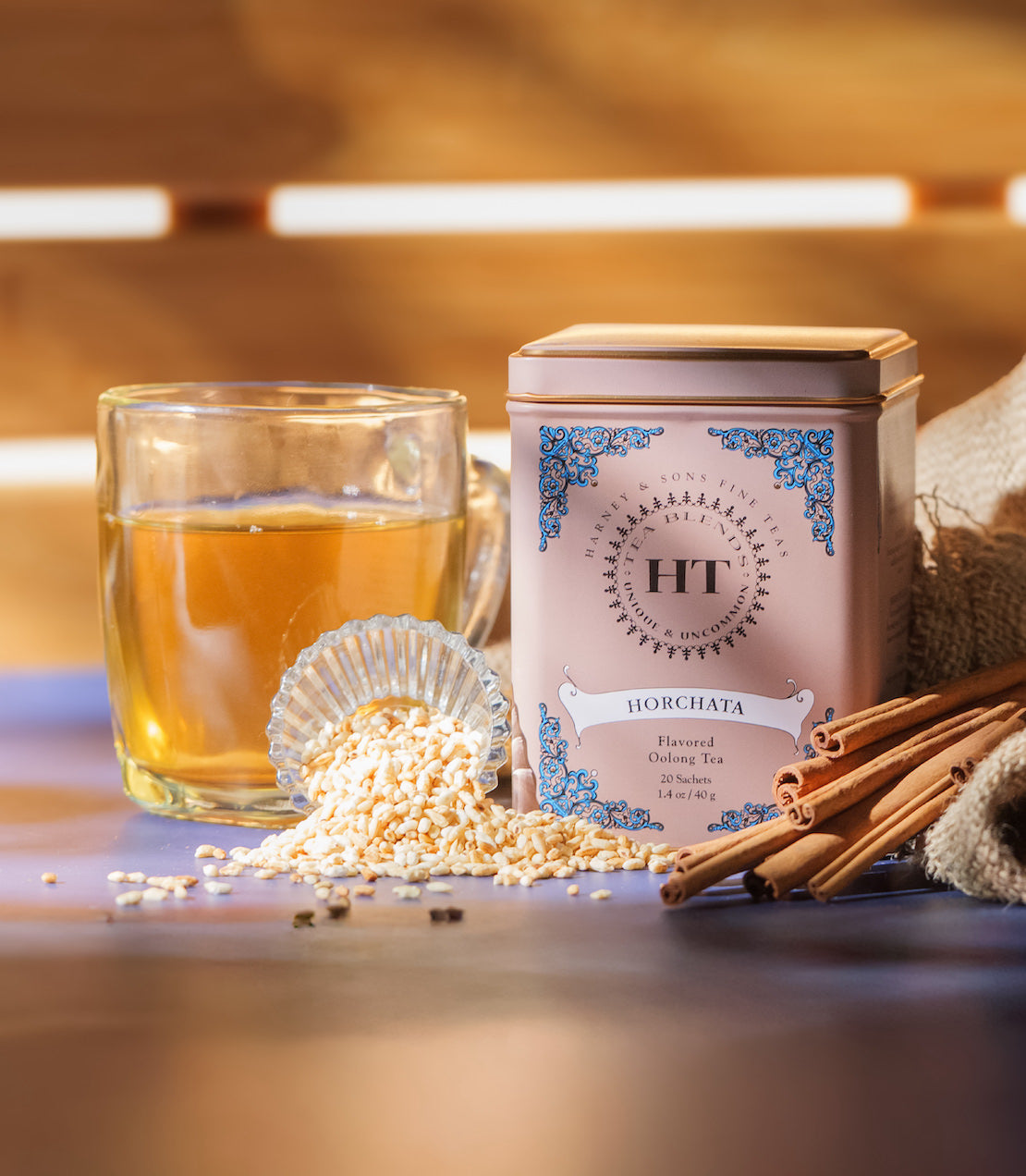 Sachets de thé Horchata - Mélange premium dans une boîte HT