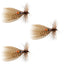 3-Pack Hornberg Special Streamer & Dry Fly - Size 12 - Korvel