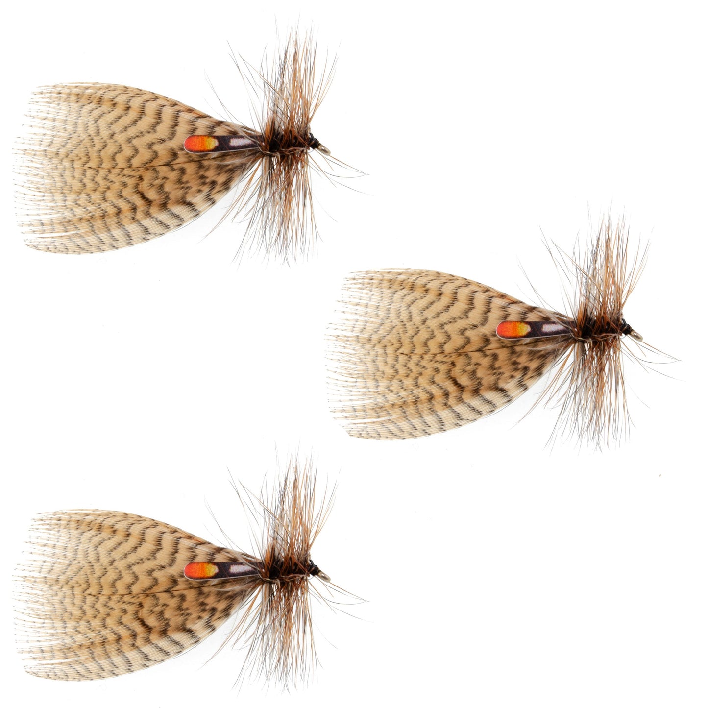 3-Pack Hornberg Special Streamer & Dry Fly - Size 12 - Korvel