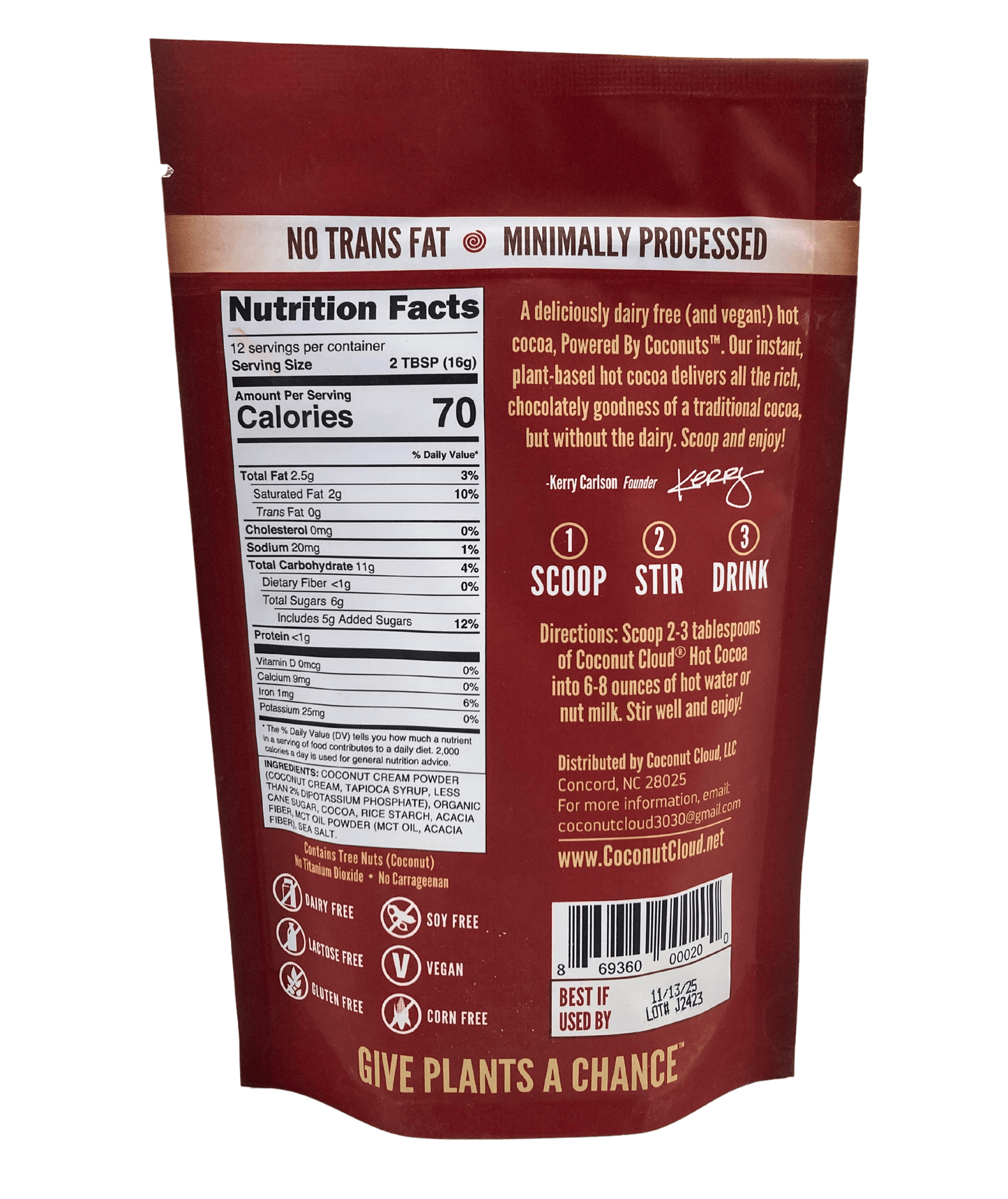 Decadent Vegan Hot Chocolate Mix - Instant Delight - Korvel