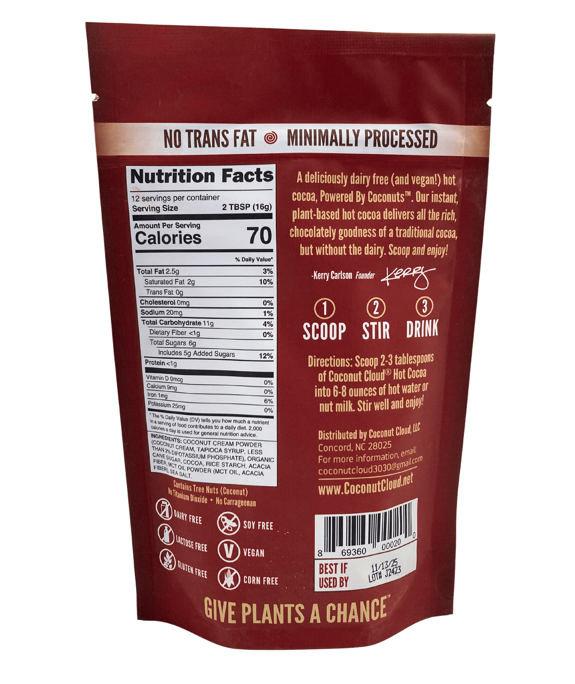 Decadent Vegan Hot Chocolate Mix - Instant Delight - Korvel
