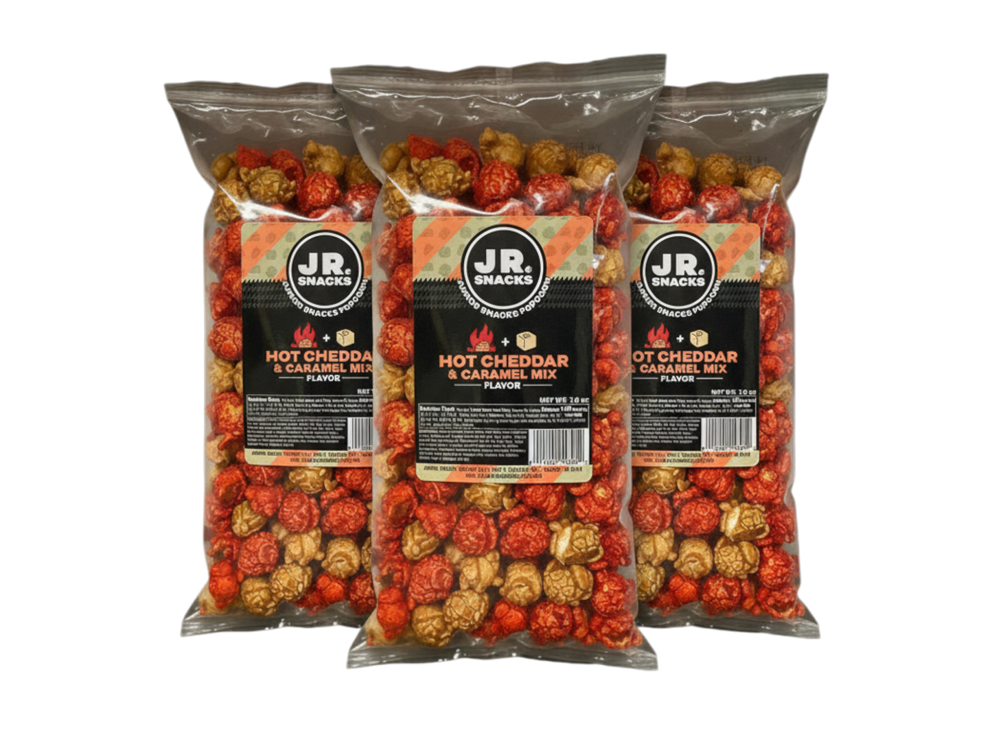Junior Snacks Hot Cheddar & Caramel Mix - Korvel