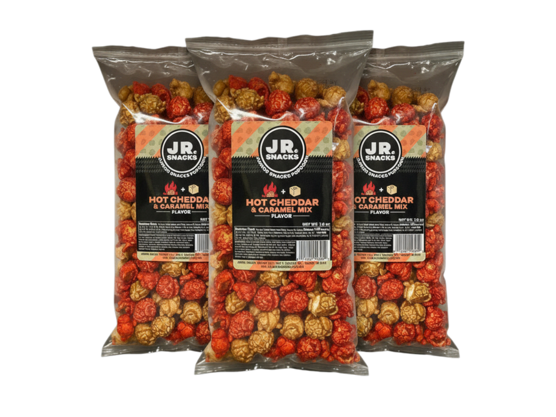 Junior Snacks Hot Cheddar & Caramel Mix - Korvel