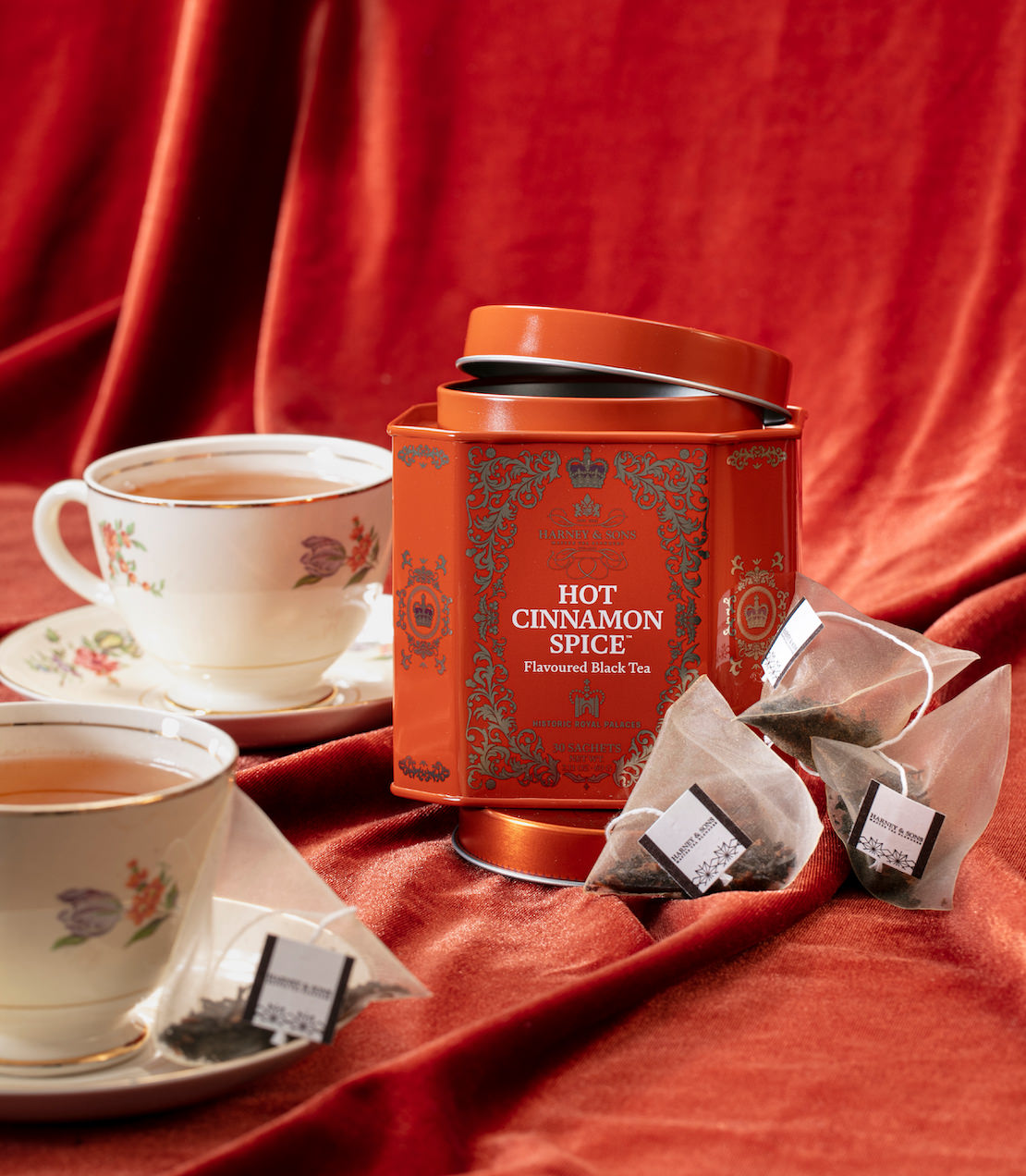Thé Épicé à la Cannelle Chaud - Boîte HRP de 30 Sachets