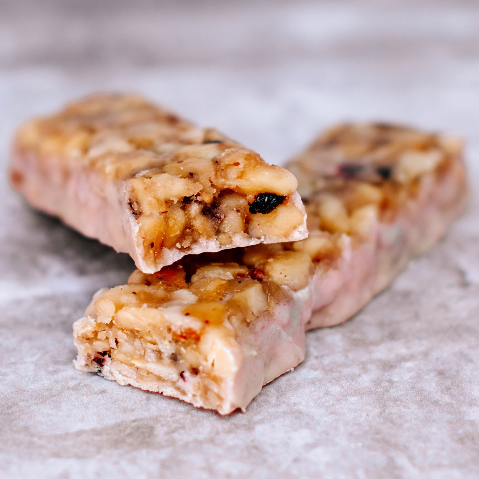 Blueberry White Chocolate Macadamia Nut Snack Bar (12 Bars) - Korvel