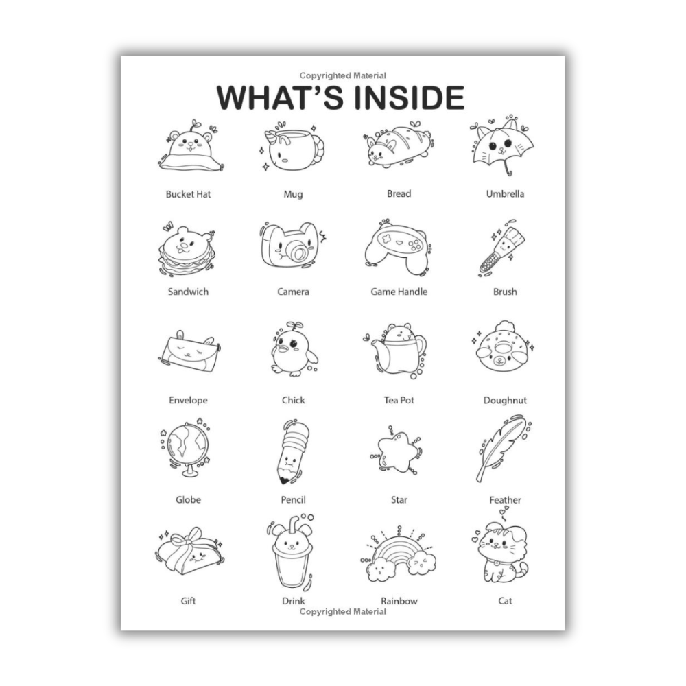 How To Draw 101 Cute Stuff For Kids: Step-by-Step Guide