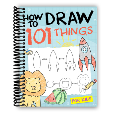 Creative Drawing Fun: 101 Easy Projects for Kids (Spiral Bound) - Korvel