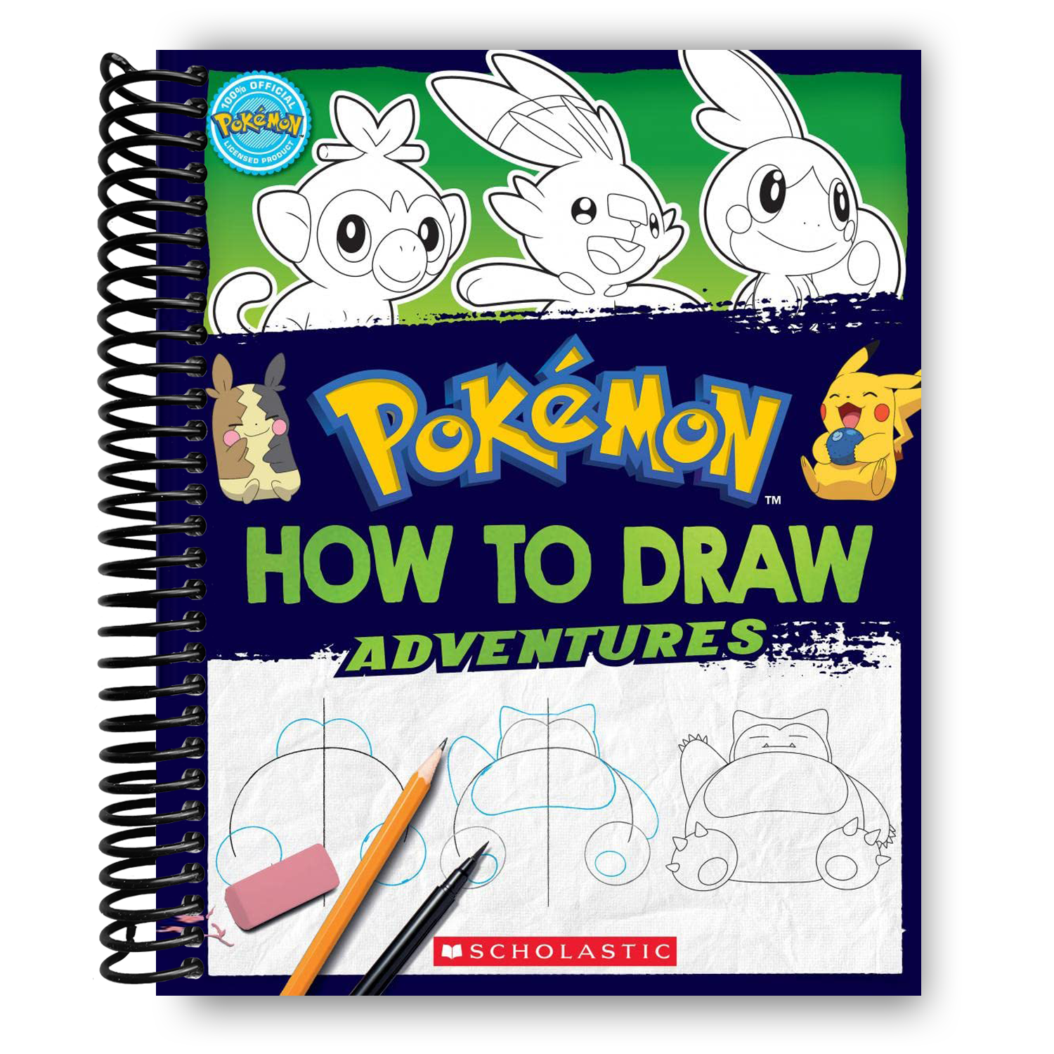 Master the Art of Drawing Pokémon Adventures (Spiral Bound) - Korvel