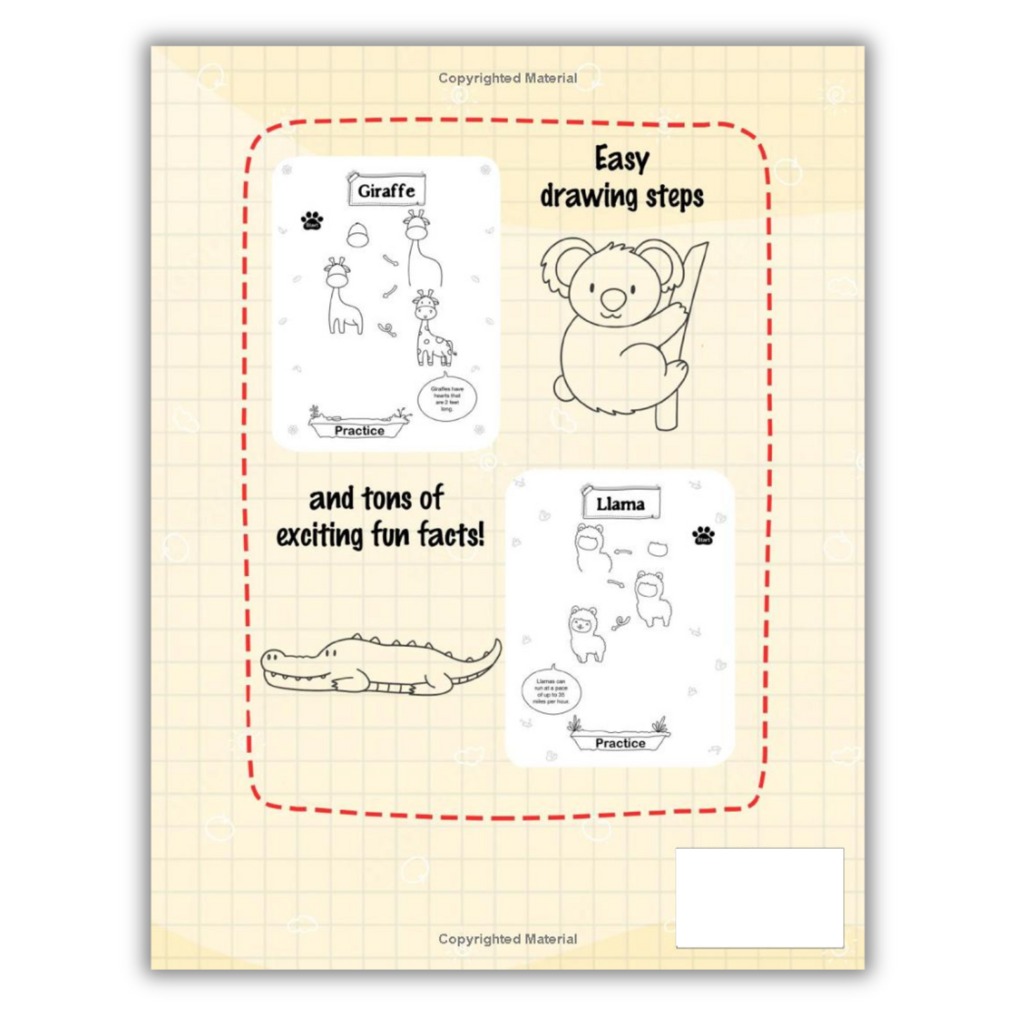 Master the Art of Drawing 101 Adorable Animals: A Fun Guide for Kids (Spiral Bound) - Korvel