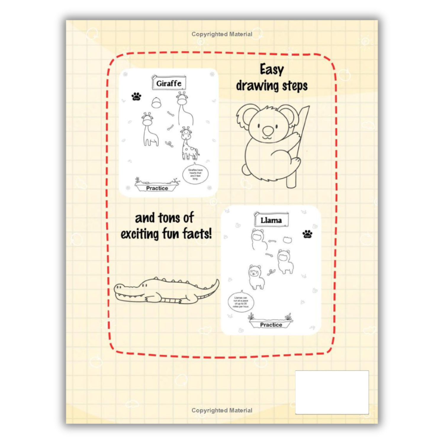 Master the Art of Drawing 101 Adorable Animals: A Fun Guide for Kids (Spiral Bound) - Korvel