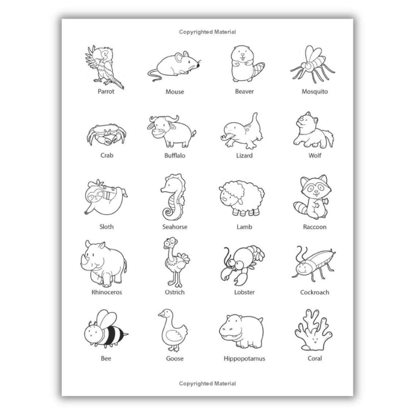 Master the Art of Drawing 101 Adorable Animals: A Fun Guide for Kids (Spiral Bound) - Korvel