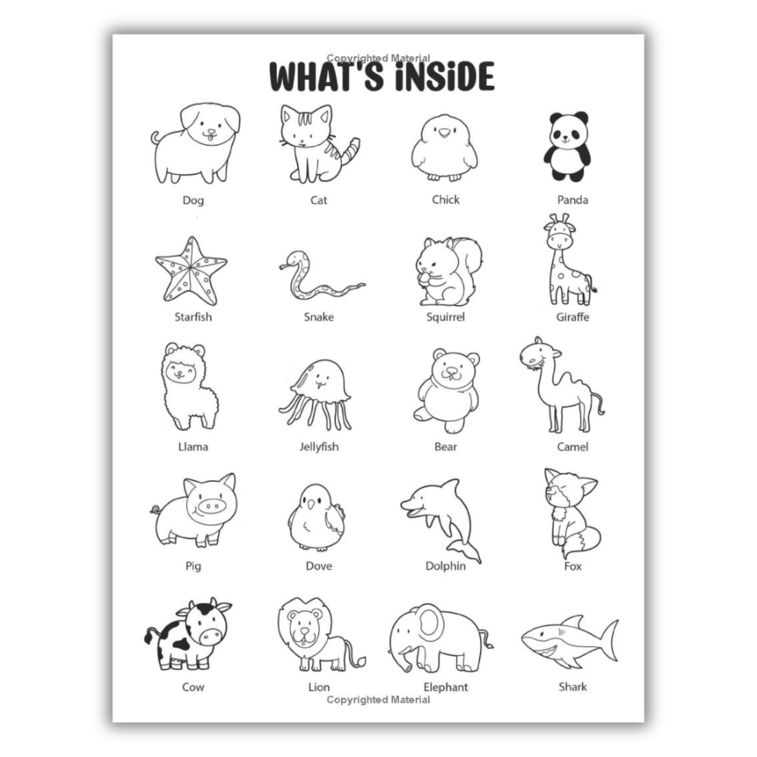 Master the Art of Drawing 101 Adorable Animals: A Fun Guide for Kids (Spiral Bound) - Korvel