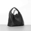Bolso de Cubo de Cuero Suave Tejido a Mano para Mujeres