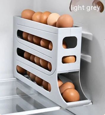 Plateau à œufs coulissant premium pour un rangement organisé
