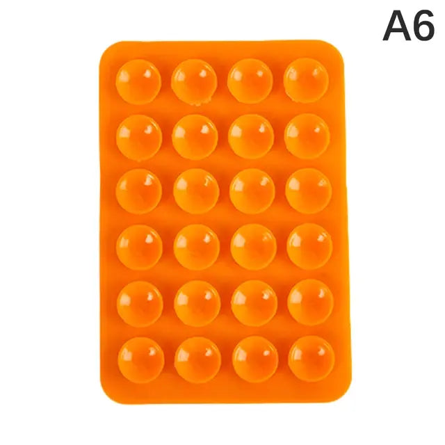 Tampon de suction en silicone double face pour téléphones mobiles