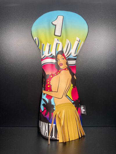 Funda para la cabeza de chica hula