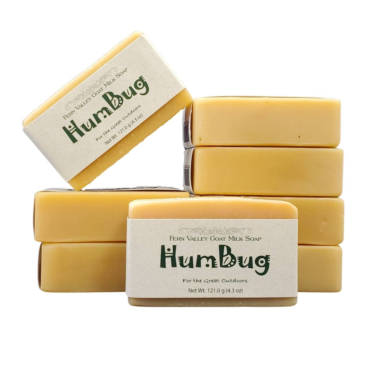 Jabón de Leche de Cabra Hecho a Mano Humbug con Aceite de Árbol de Té