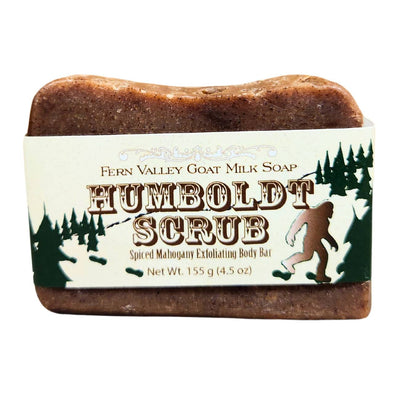 Natural Goat Milk Exfoliating Soap | Humboldt Scrub