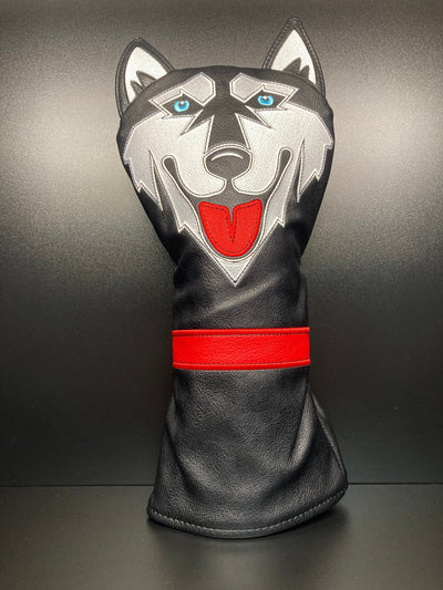 Adorable funda para palo de golf Husky: protege tus palos con estilo