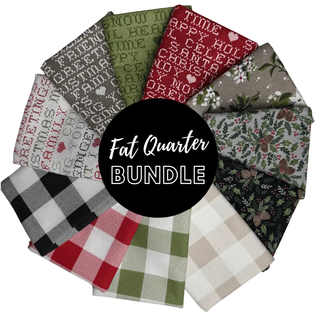 Conjunto de Fat Quarters Hustle & Bustle - Set de 11