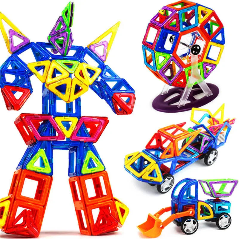 Ensemble de Mini Blocs Magnétiques
