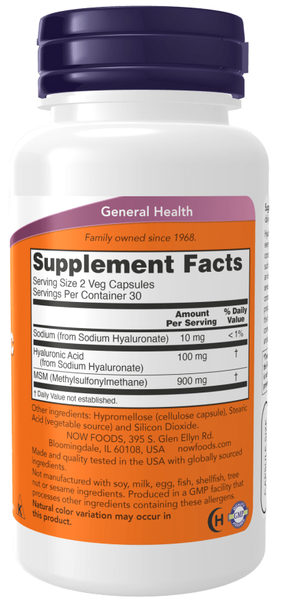 Premium Hyaluronic Acid Supplement - 50 mg