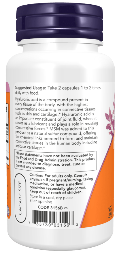 Premium Hyaluronic Acid Supplement - 50 mg
