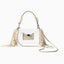 Bolso Cruzado Transparente con Flecos