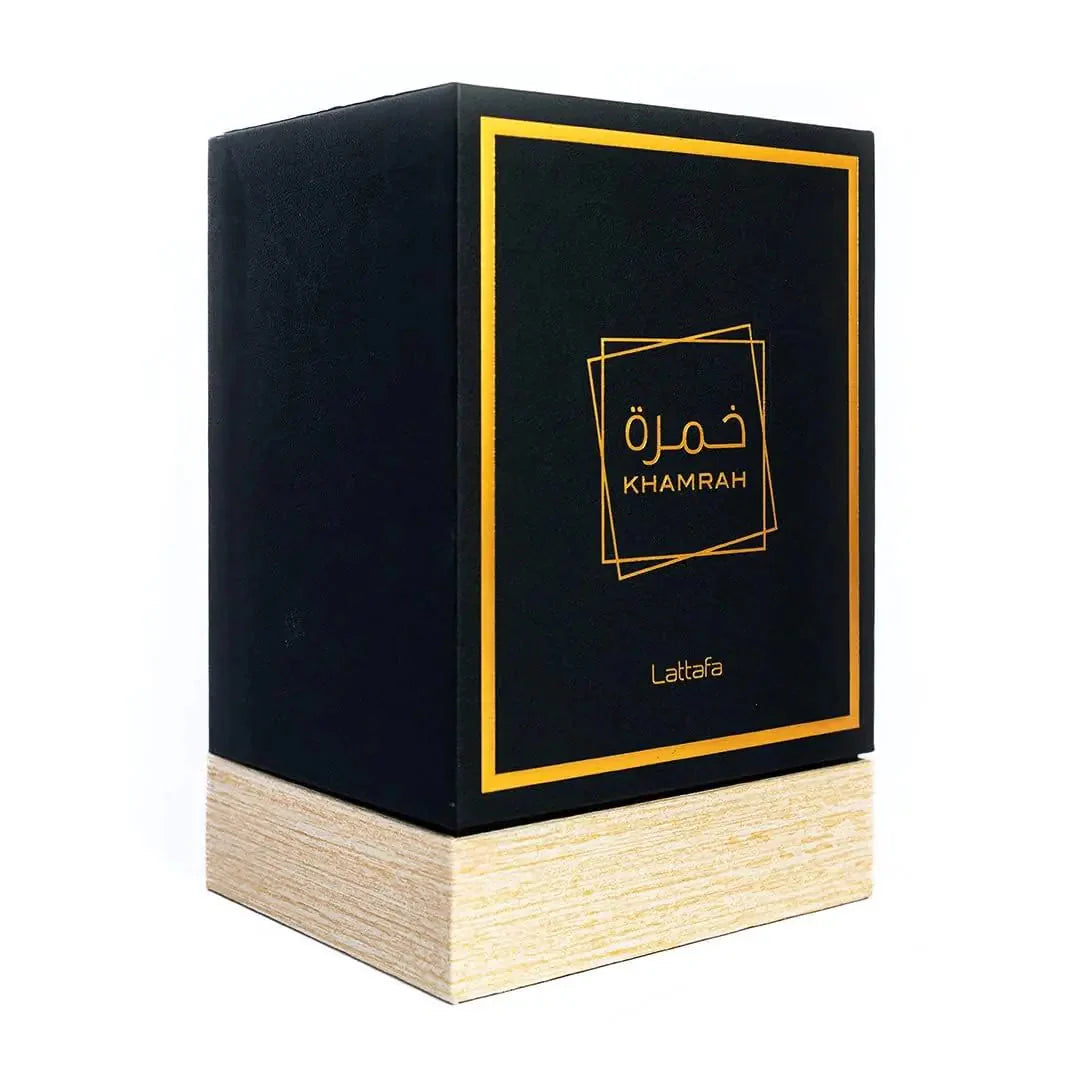 Lattafa Khamrah Unisex Eau de Parfum Spray, 3.4 Onzas