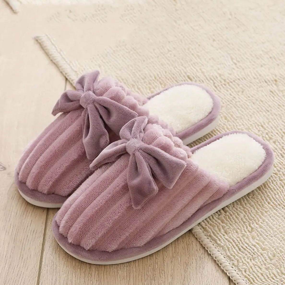 Chaussons en Peluche Chaleureux pour Couples
