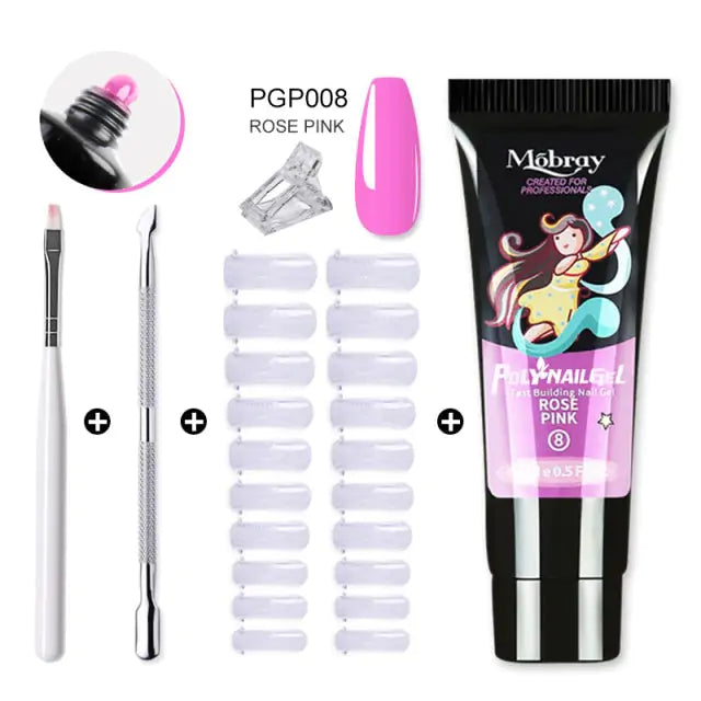 Nail Quick Building Crystal Gel - Premium Nail Art Solution